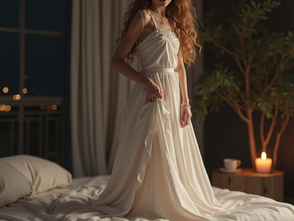 Cotton T shirt night Dress