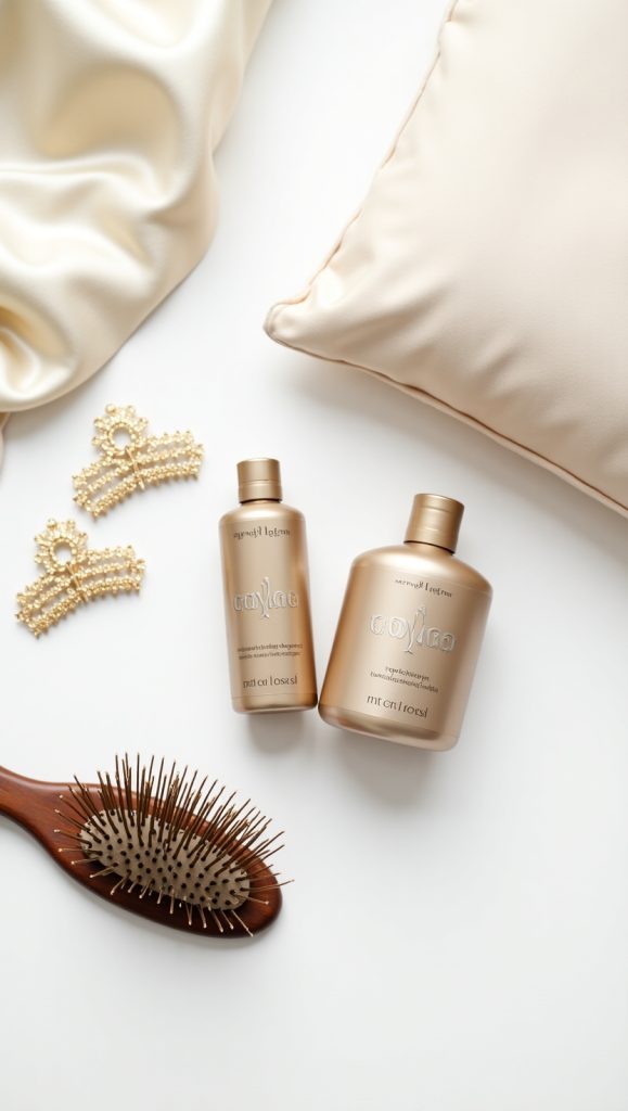 Flux Dev A luxurious flat lay composition featuring highend ha 3