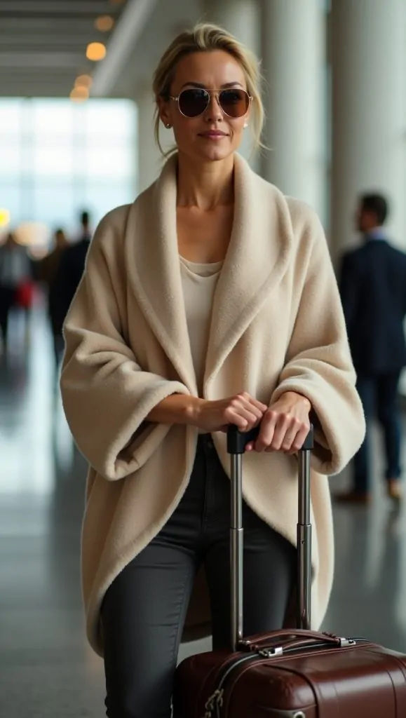 Flux Dev A refined middleaged woman exuding elegance stands co 0