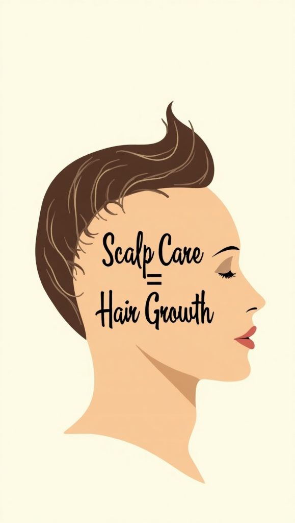 Flux Dev A serene minimalist illustration of a human scalp wit 2