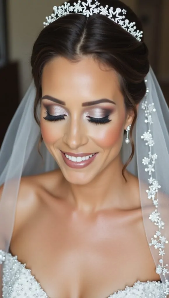 Flux Dev Celestial BrideA bride with glowing skin and shimmeri 0