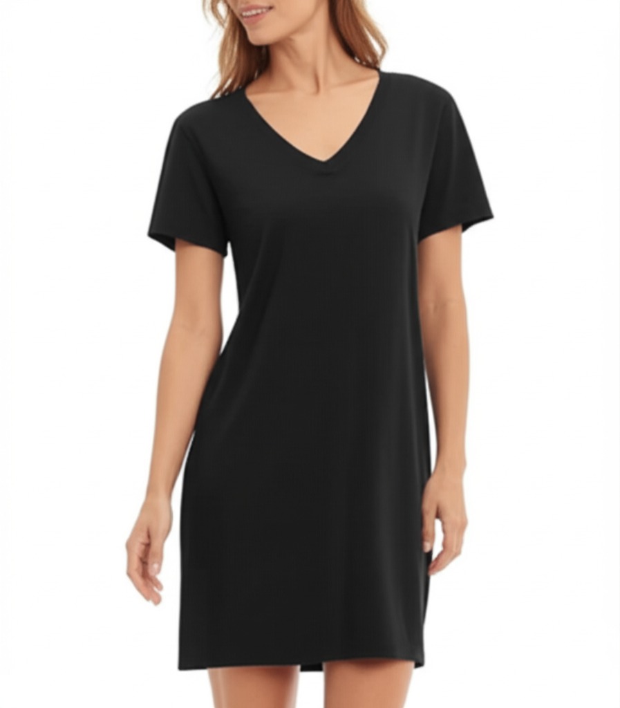 V-Neck Sleep Shirt
