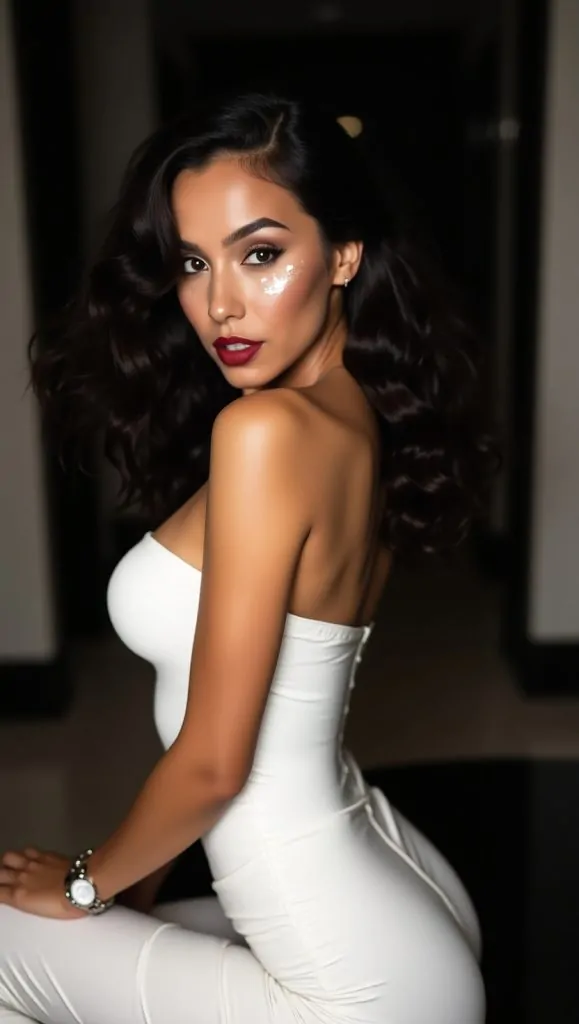 Monochrome White Look