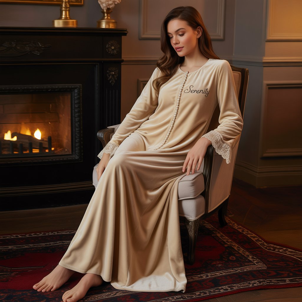Night Dress for winter for girls