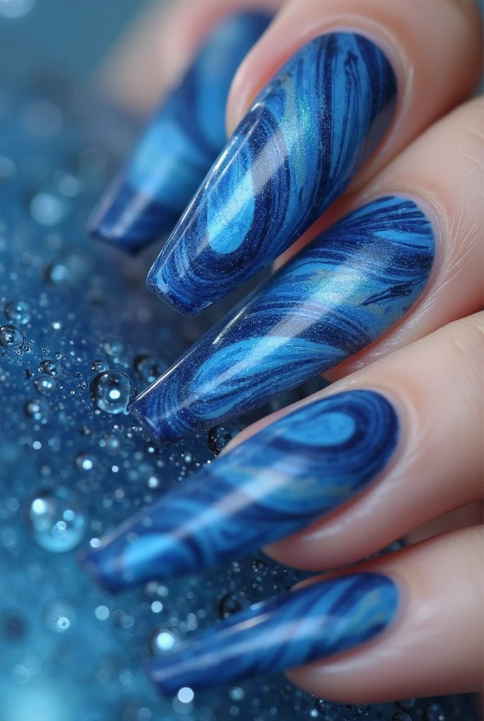 blue