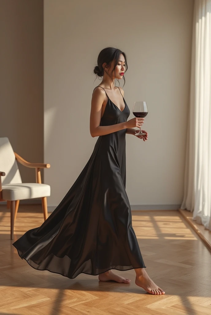 black dress