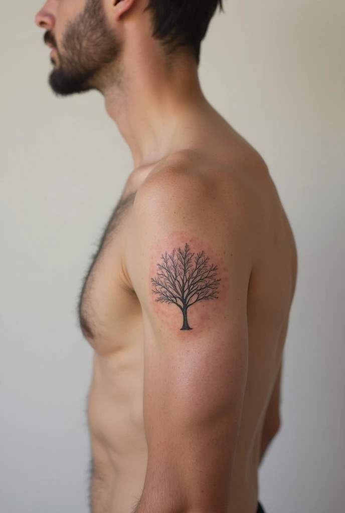 Minimal Tree Tattoo