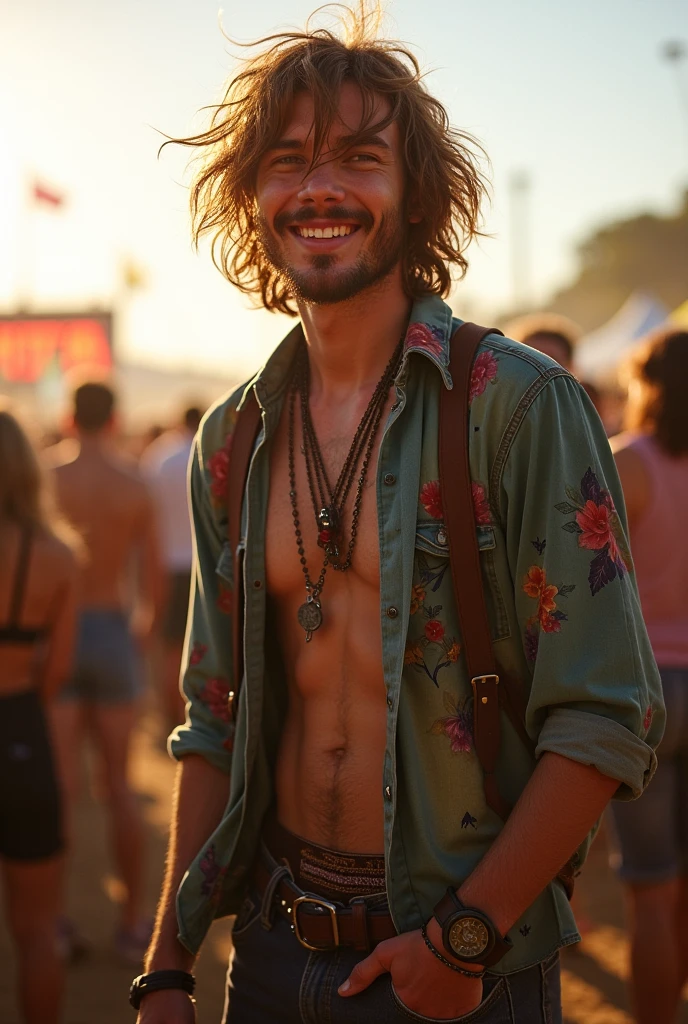 wavy hairstyles for men with volume