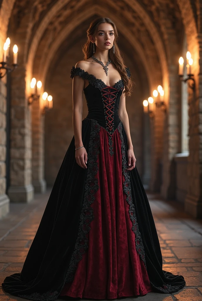 Gothic Princess Ball Gowns Dresses