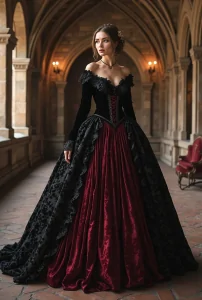 Gothic Princess Ball Gowns Dresses