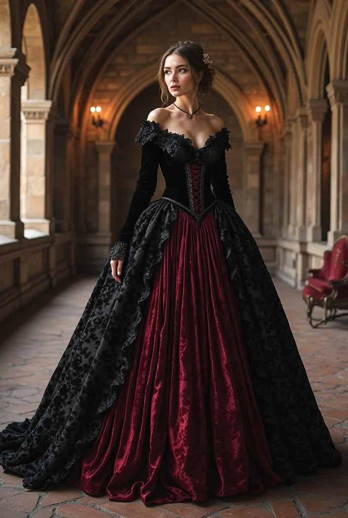 Gothic Princess Ball Gowns Dresses