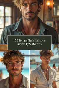 15 Effortless Men’s Hairstyles Inspired by Surfer Style in 2025