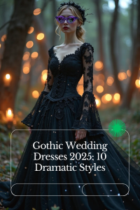 Gothic Wedding Dresses 2025 – Top 10 Trending Styles