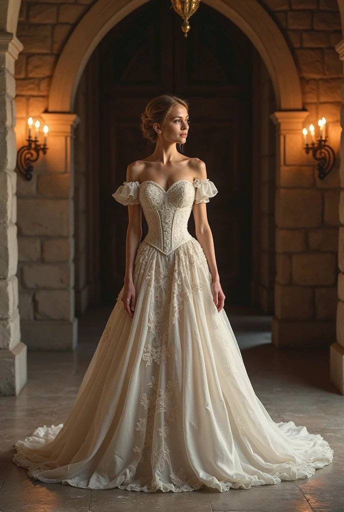 Edwardian and Renaissance wedding dresses