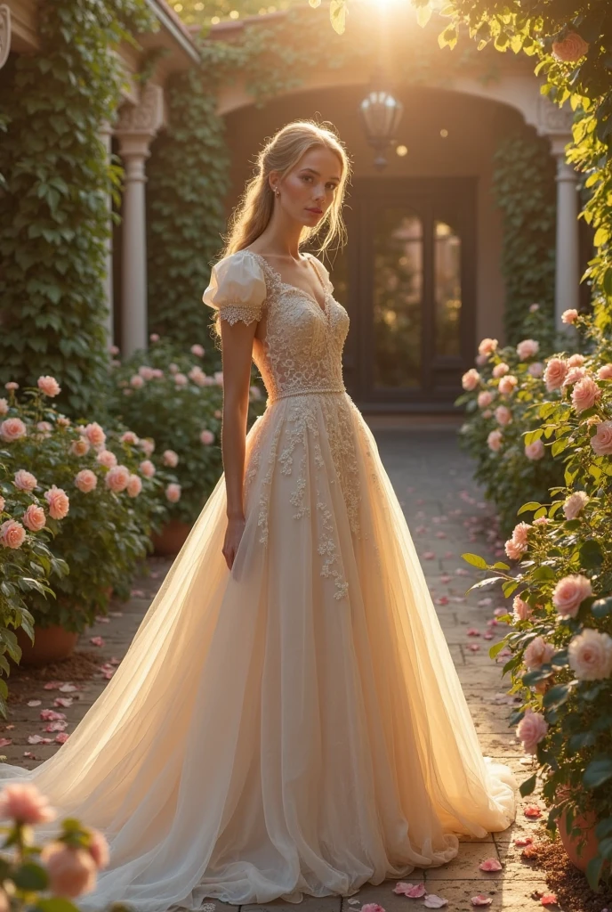 Edwardian and Renaissance wedding dresses 