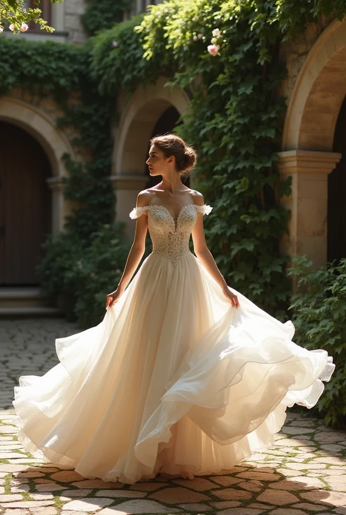 Edwardian and Renaissance wedding dresses 