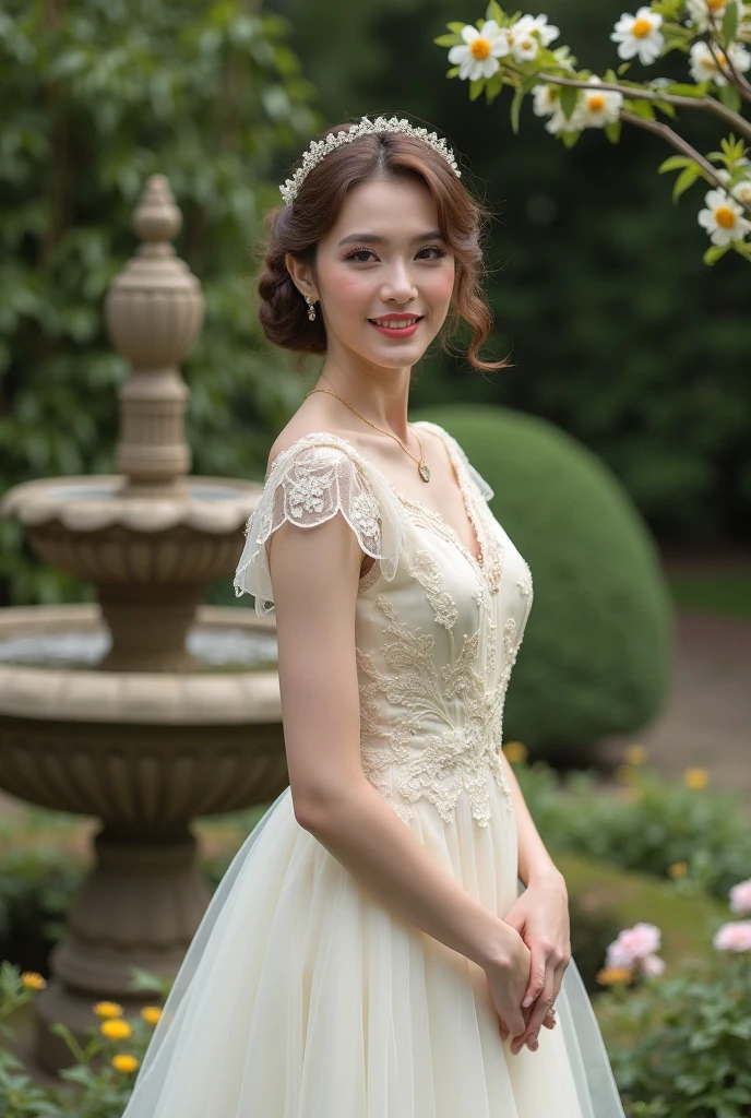 Edwardian and Renaissance wedding dresses 
