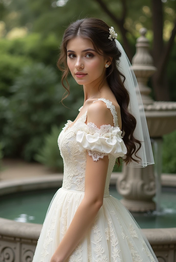 Edwardian and Renaissance wedding dresses 