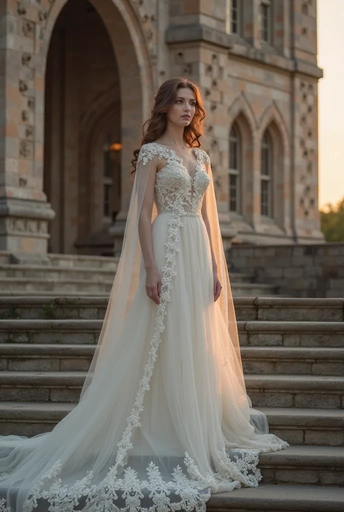 Edwardian and Renaissance wedding dresses 