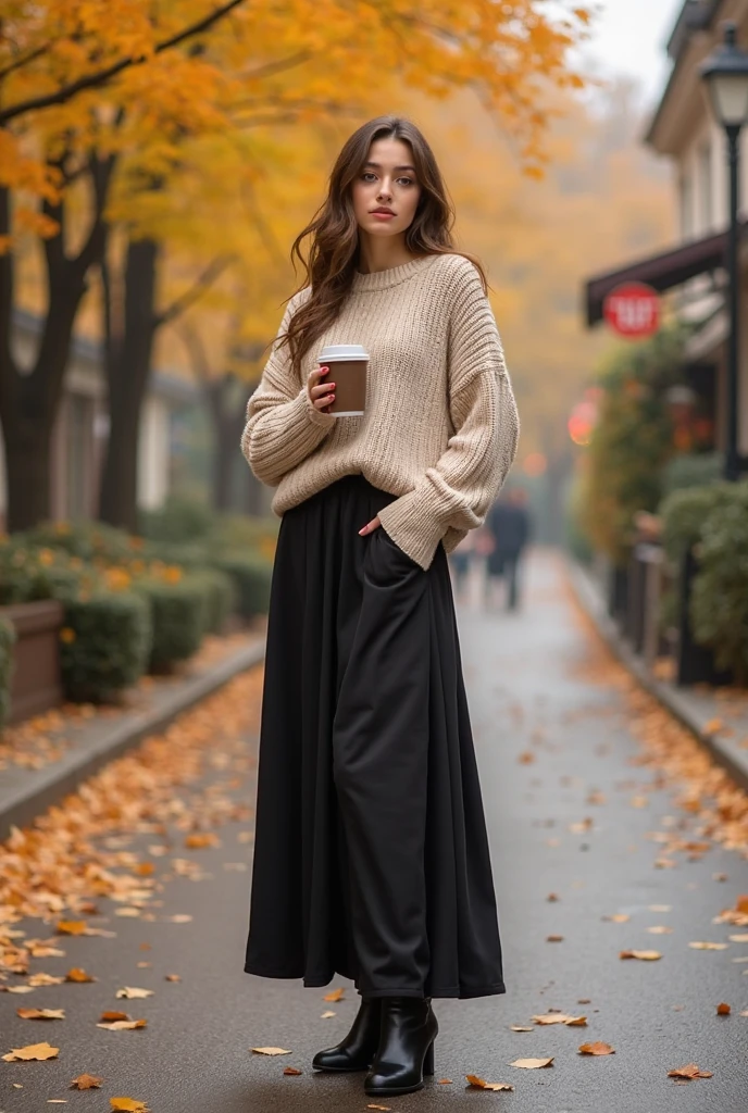 15 Chic Maxi Skirt Outfits for 2025 | All-Season Styling Guide 6 maxi skirt outfit