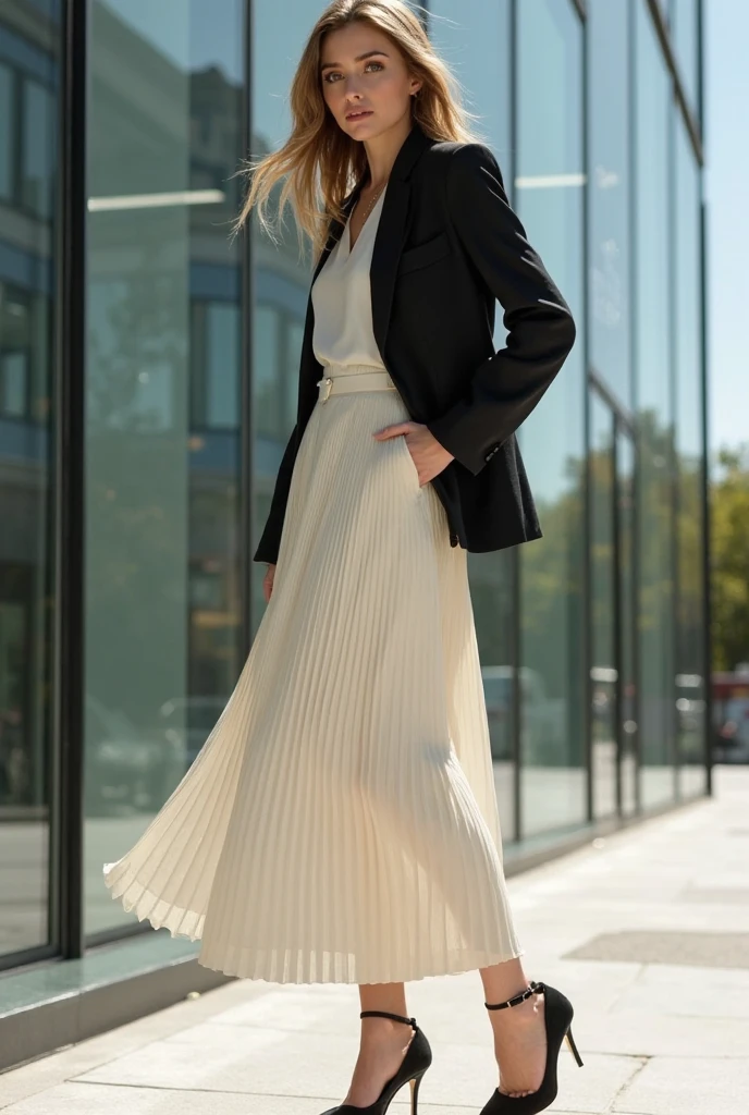 15 Chic Maxi Skirt Outfits for 2025 | All-Season Styling Guide 11 maxi skirt outfit