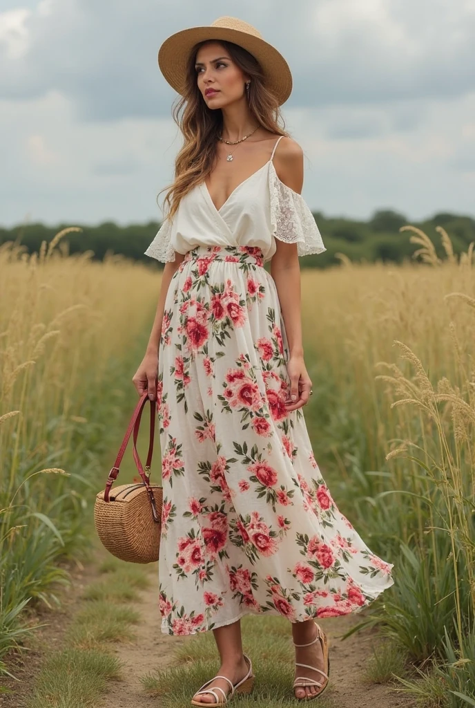 Best 20 Summer Maxi Skirt Outfits – Breezy & Stylish Ideas for 2025 5 summer maxi skirt outfits