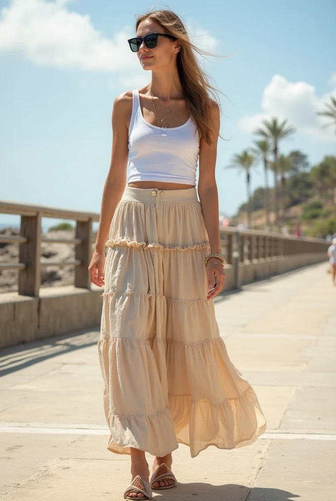 Best 20 Summer Maxi Skirt Outfits – Breezy & Stylish Ideas for 2025 12 summer maxi skirt outfits