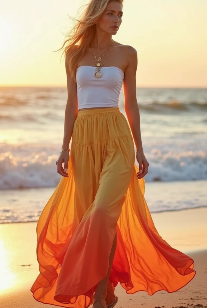 Best 20 Summer Maxi Skirt Outfits – Breezy & Stylish Ideas for 2025 25 summer maxi skirt outfits