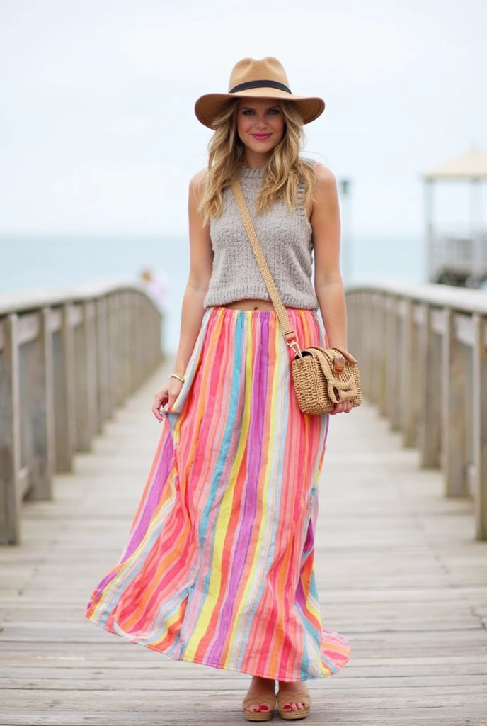 Best 20 Summer Maxi Skirt Outfits – Breezy & Stylish Ideas for 2025 30 summer maxi skirt outfits