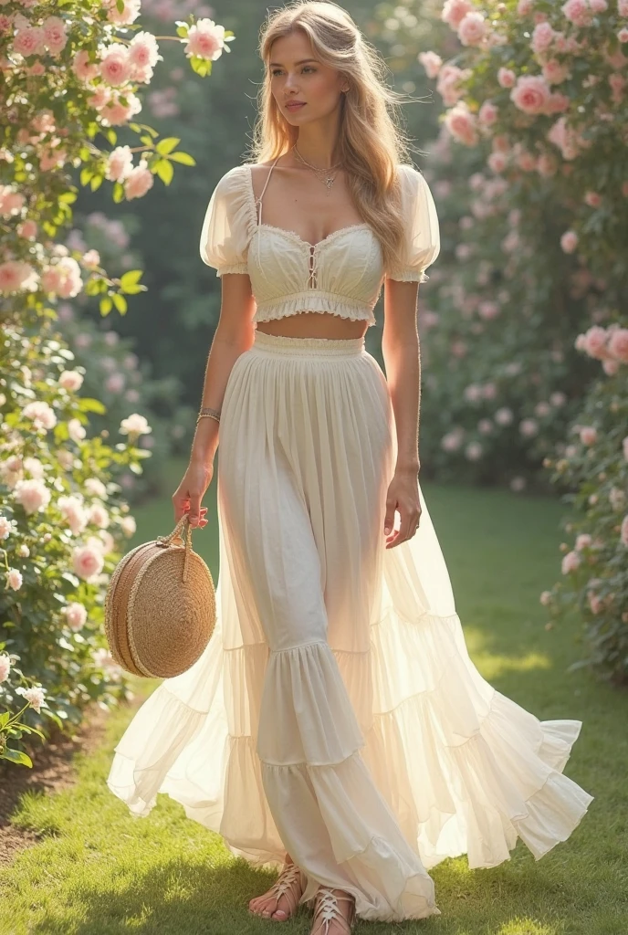 Best 20 Summer Maxi Skirt Outfits – Breezy & Stylish Ideas for 2025 29 summer maxi skirt outfits