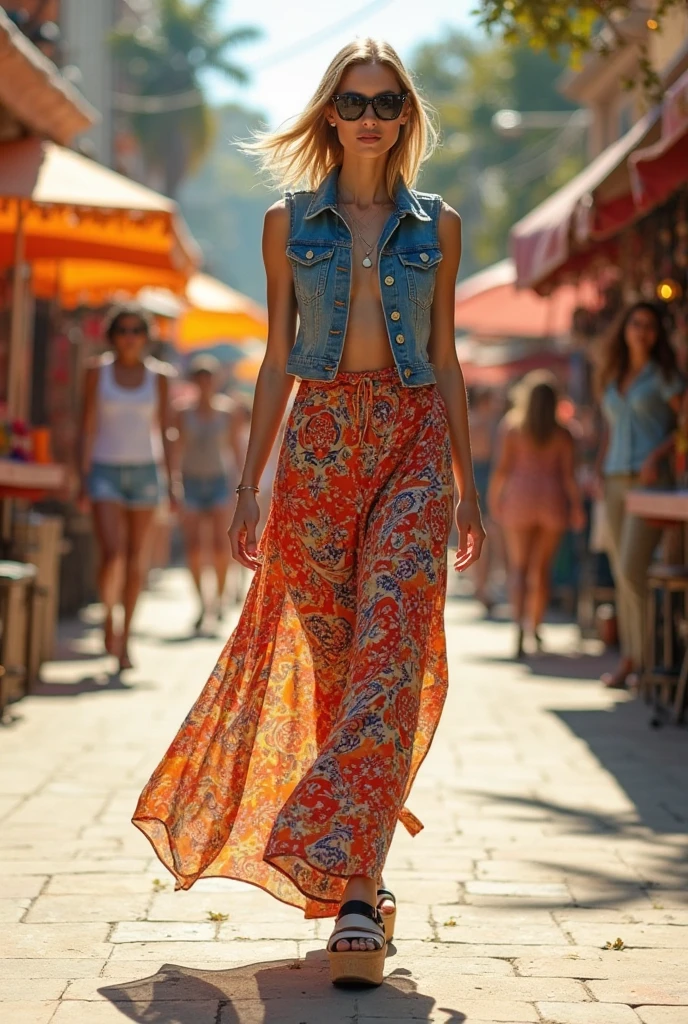Best 20 Summer Maxi Skirt Outfits – Breezy & Stylish Ideas for 2025 35 summer maxi skirt outfits