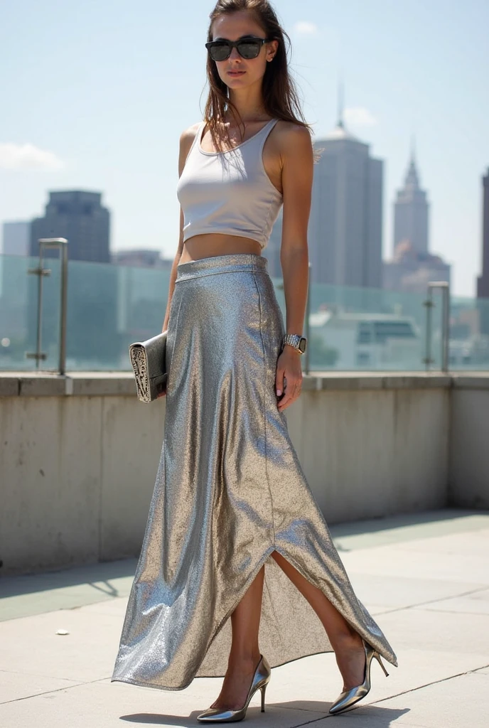 Best 20 Summer Maxi Skirt Outfits – Breezy & Stylish Ideas for 2025 41 summer maxi skirt outfits