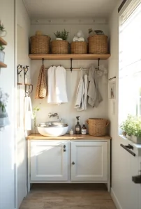 bathroom organisation for small spaces