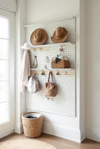 Small Entryway Organization Hacks