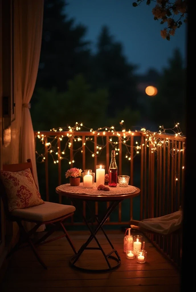 romantic balcony setup ideas