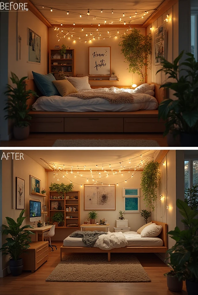 Tiny Bedroom Organization Hacks