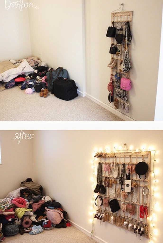 Tiny Bedroom Organization Hacks