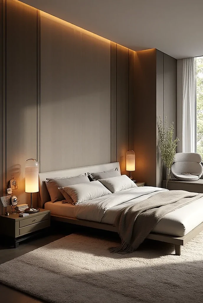 modern luxury bedroom