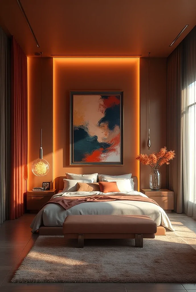 modern luxury bedroom