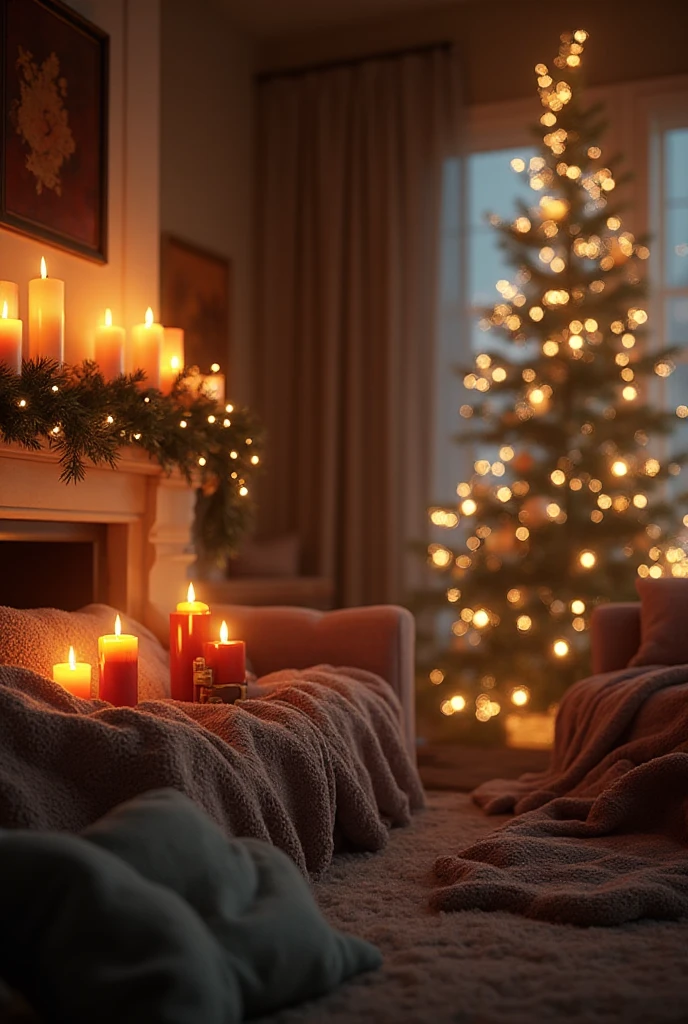 12 Best Cozy Christmas Living Room Decor Ideas | 2025 Trends 11 Christmas Living Room Decor
