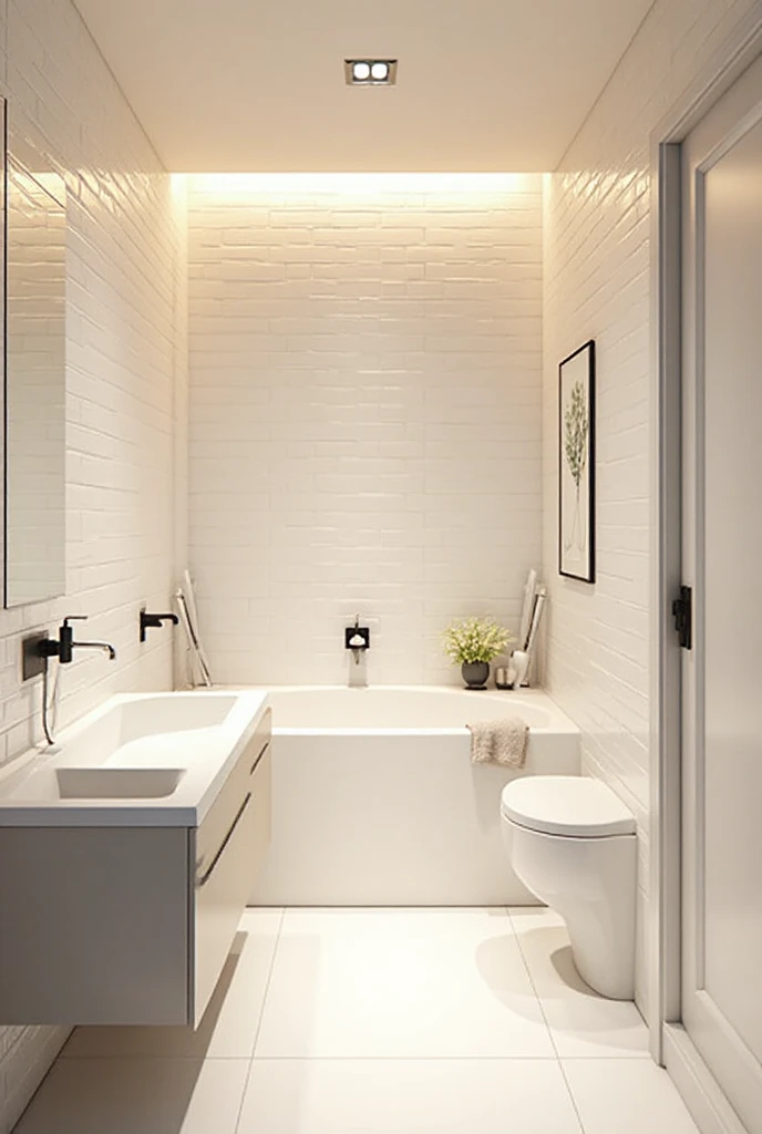 15 Best Small White Bathroom Ideas for a Cozy and Elegant Look 1 White Bathroom