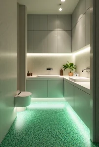Green Bathroom