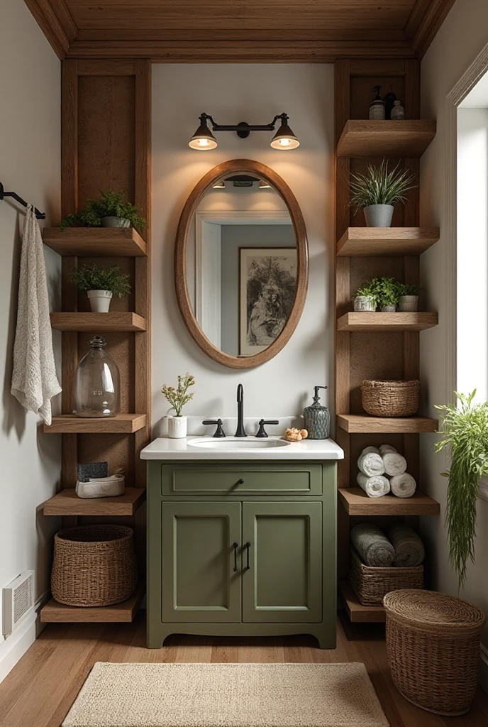 15 Beautiful Small Green Bathroom Ideas for a Fresh & Stylish Look 8 Green Bathroom