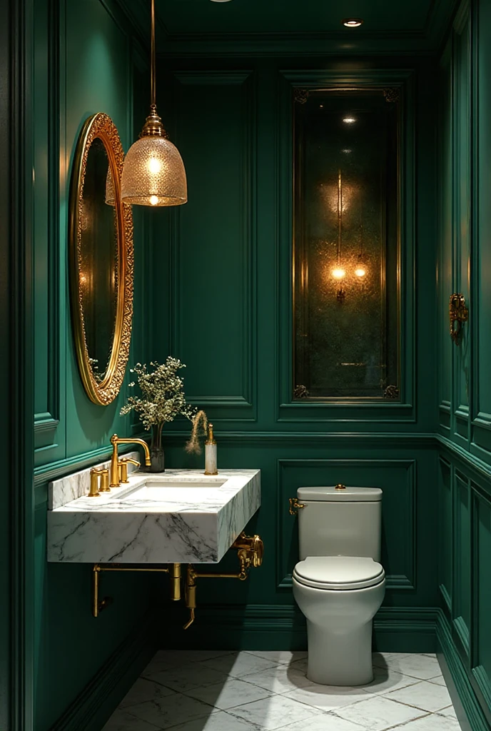 15 Beautiful Small Green Bathroom Ideas for a Fresh & Stylish Look 9 Green Bathroom