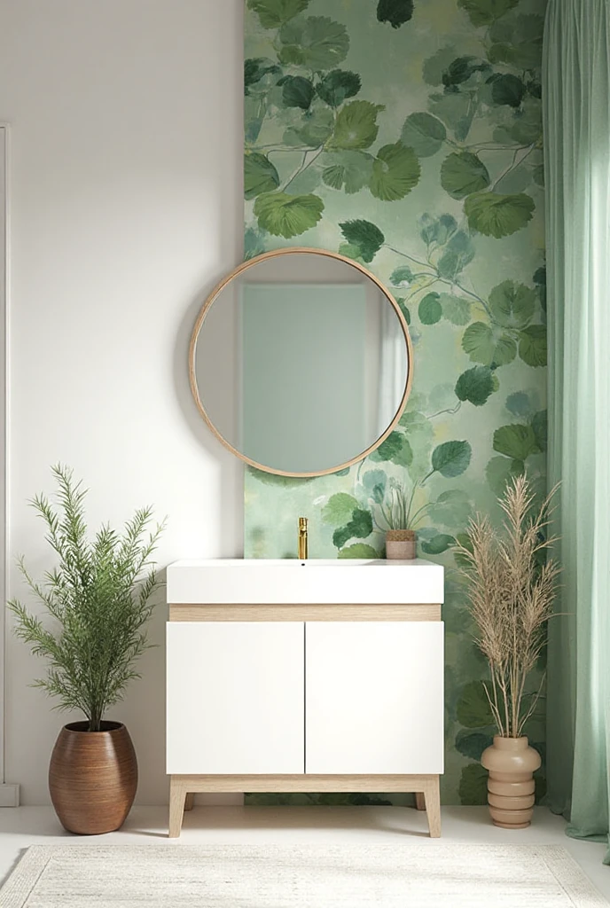 15 Beautiful Small Green Bathroom Ideas for a Fresh & Stylish Look 14 Green Bathroom