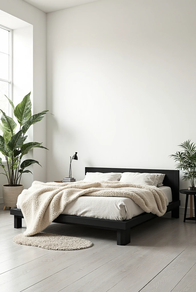 Black White and Grey Bedroom