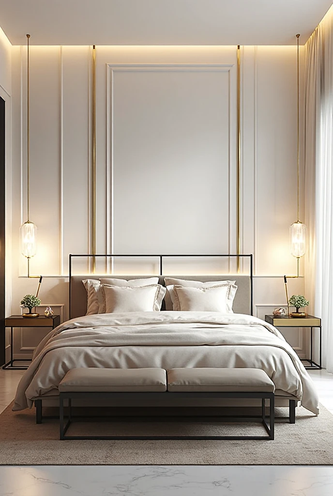 Gold Bedroom