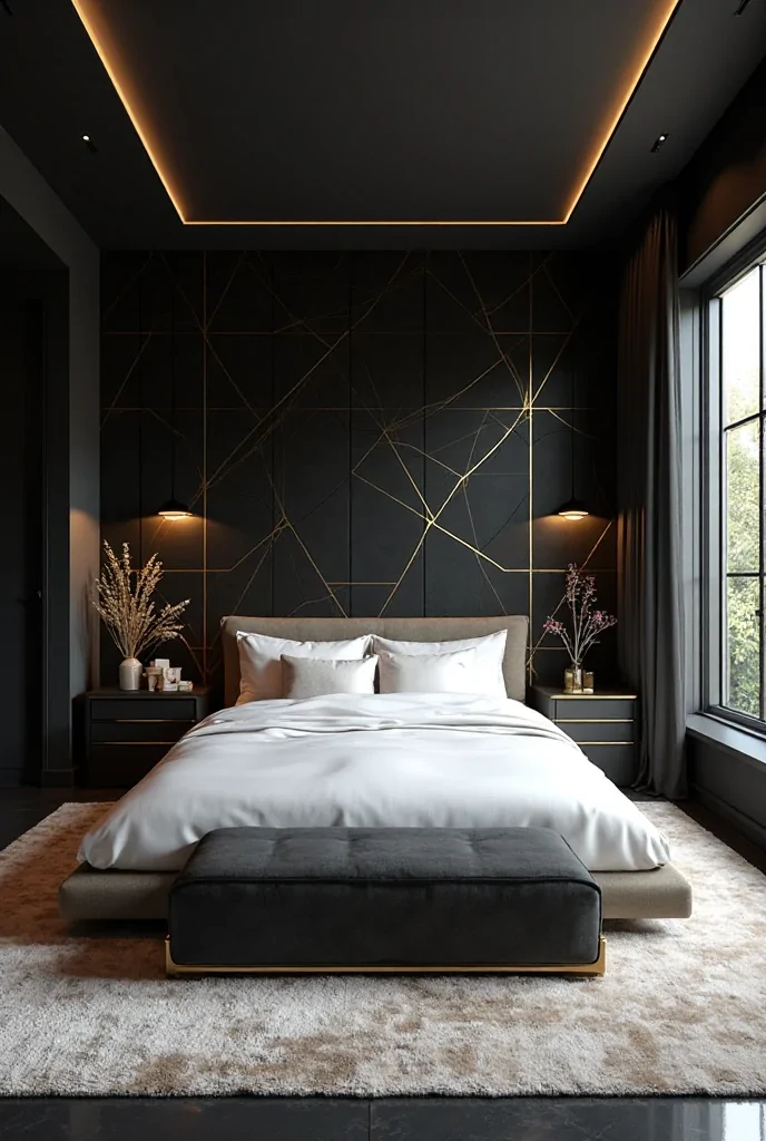 Gold Bedroom