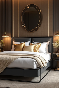 15 Stunning Black, White, and Gold Bedroom Ideas for a Glamorous 2025 Makeover