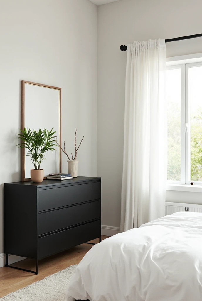 Black Dresser bedroom